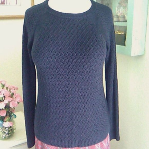 Jones New York Dark Navy Sweater - Picture 1 of 10